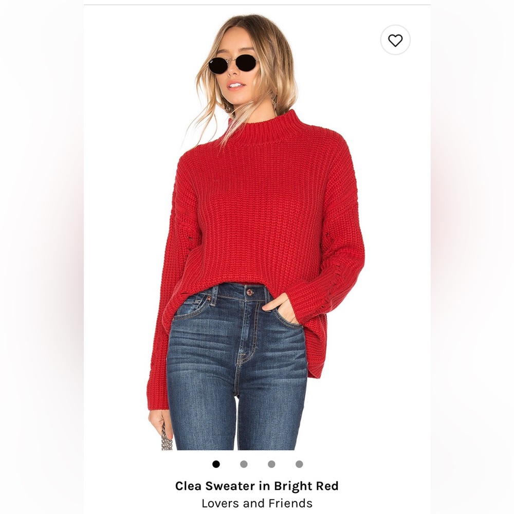 Revolve Distressed Sweater